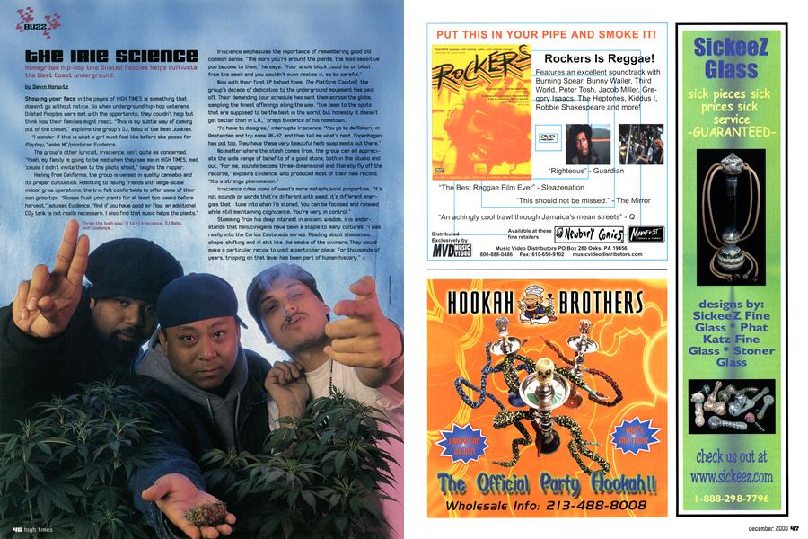 THE IRIE SCIENCE