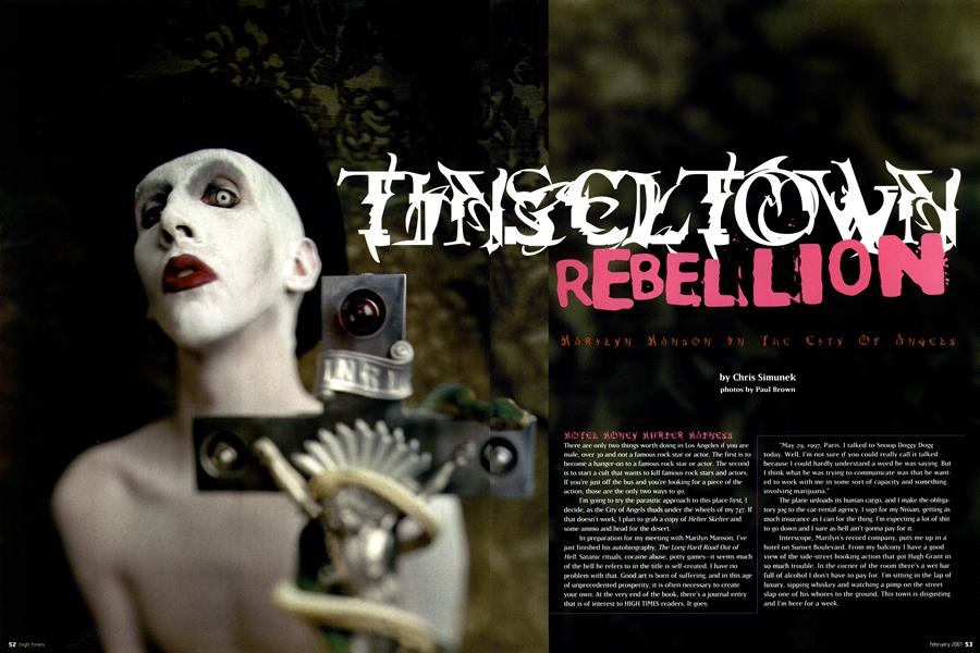 TINSELTOWN REBELLION