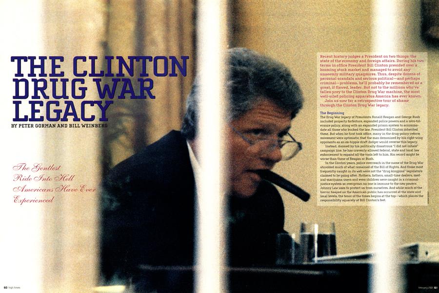 THE CLINTON DRUG WAR LEGACY
