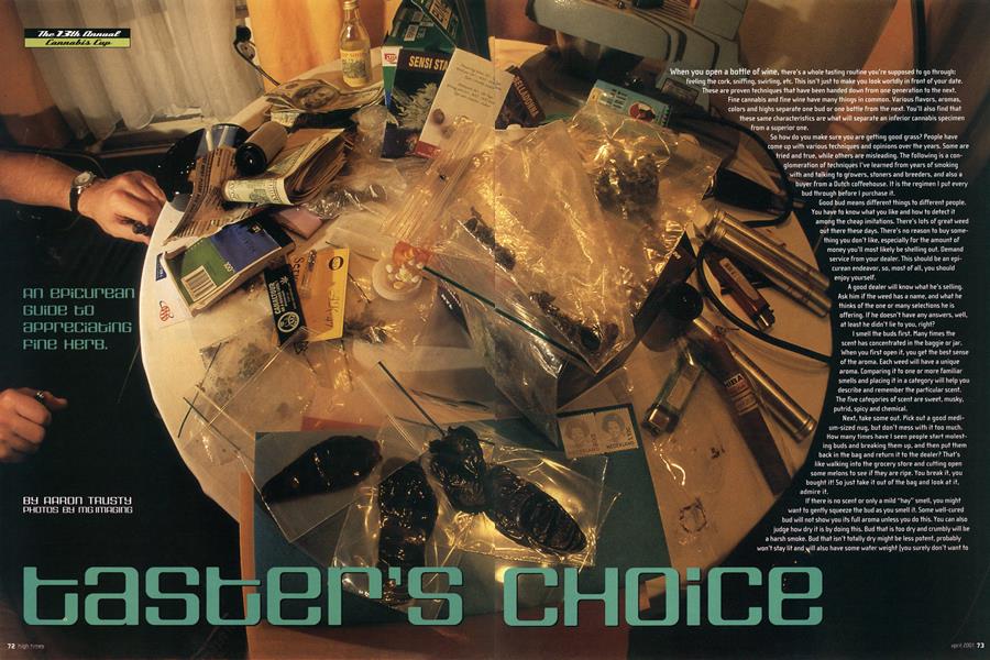 TASTER'S CHOICE