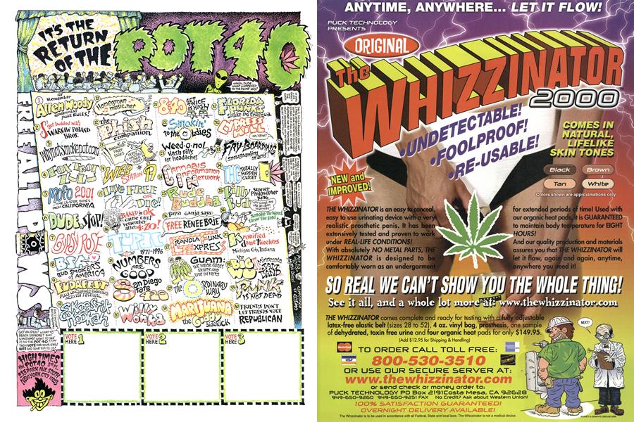 IT'S THE RETURN OF THE POT 40