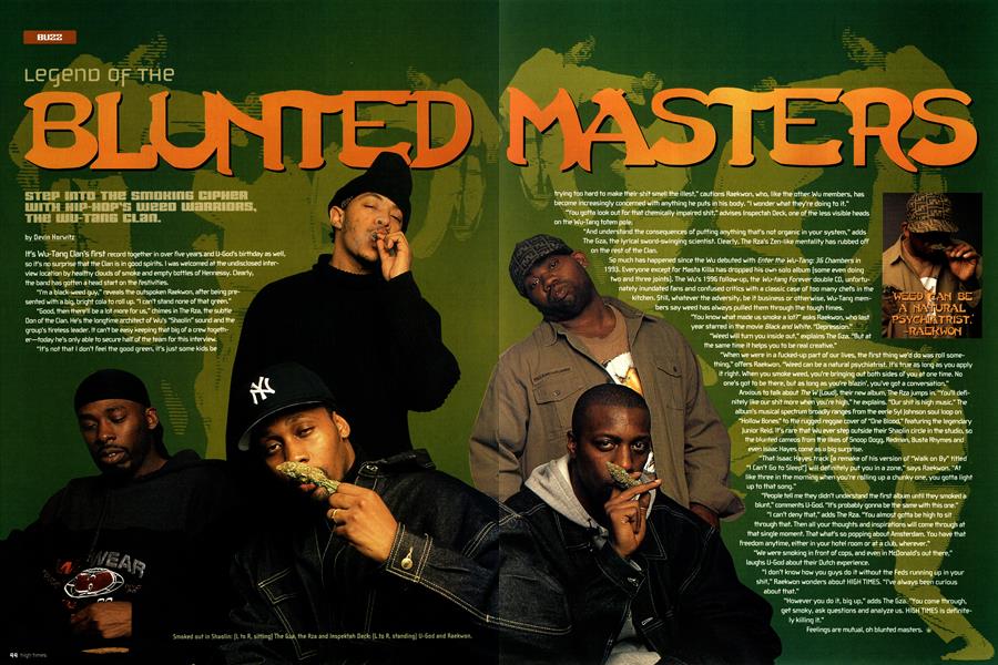 LEGEND OF THE BLUNTED MASTERS