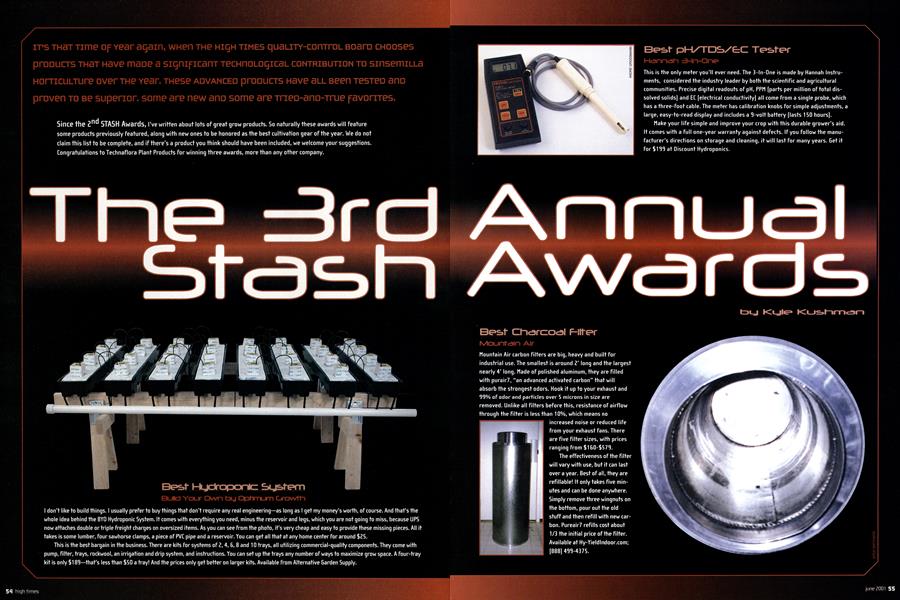 The 3rd Annual Stash Awards