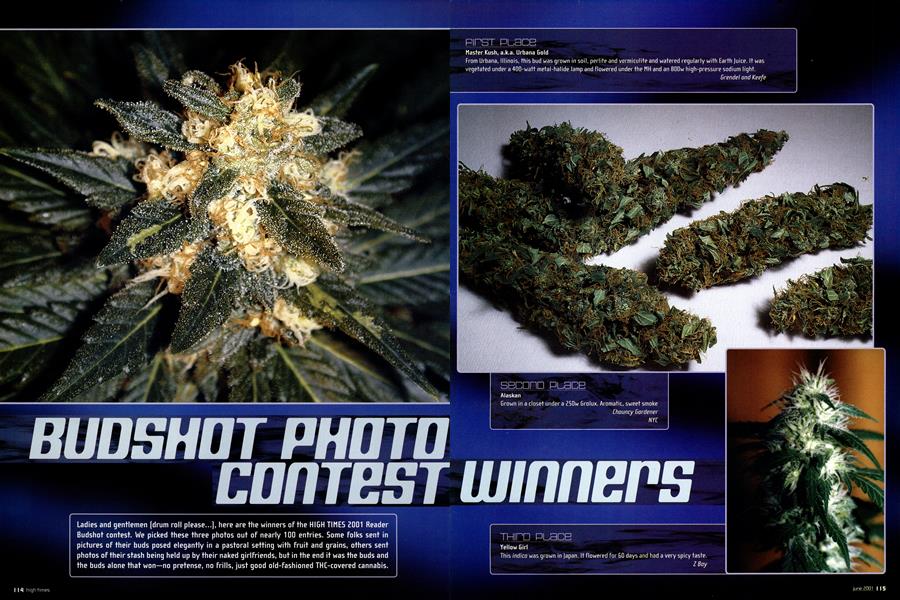 BUDSHOT PHOTO CONTEST WINNERS