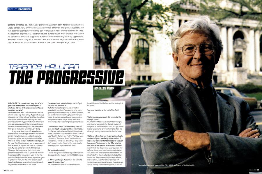 TERENCE HALLINAN THE PROGRESSIVE