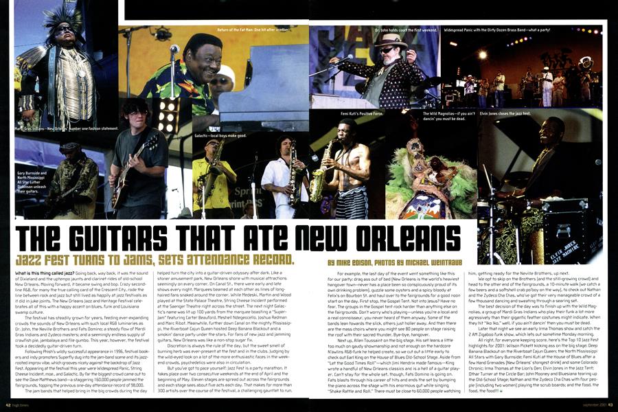 THE GUITARS THAT ATE NEW ORLEANS