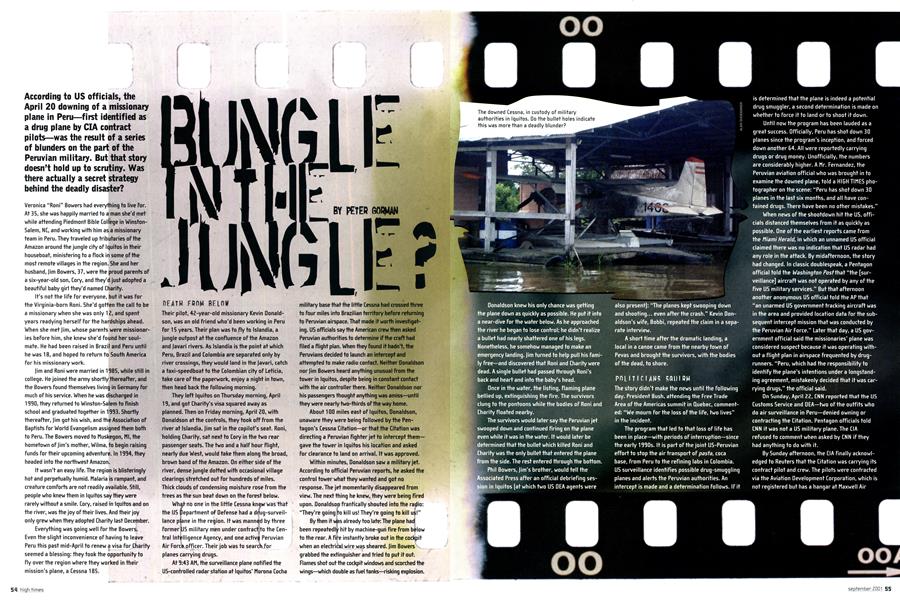 BUNGLE IN THE JUNGLE?