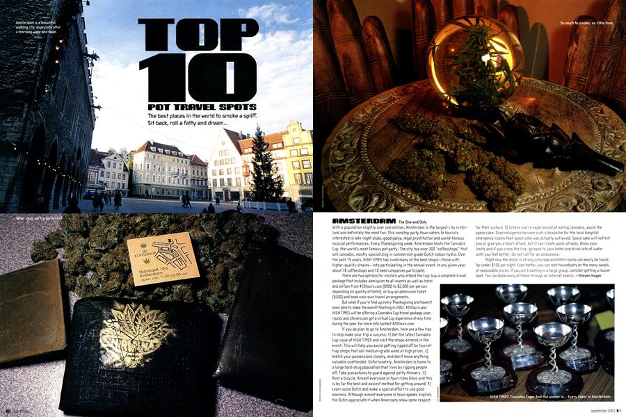 TOP 10 POT TRAVEL SPOTS