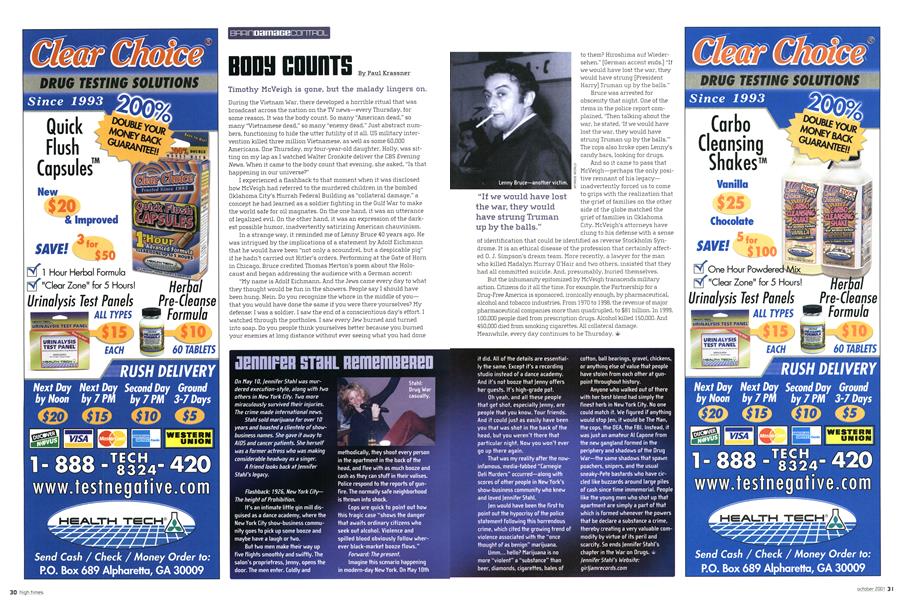 BODY COUNTS