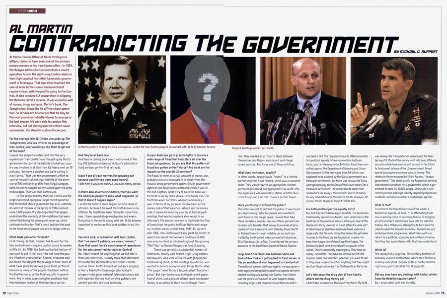 AL MARTIN CONTRADICTING THE GOVERNMENT