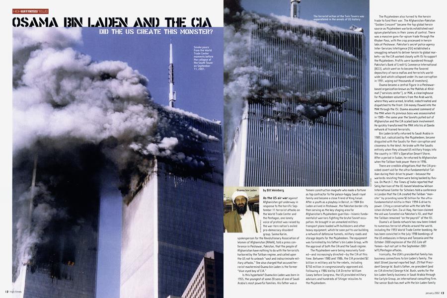 OSAMA BIN LADEN AND THE CIA