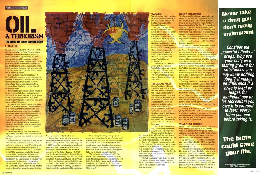 OIL & TERRORISM