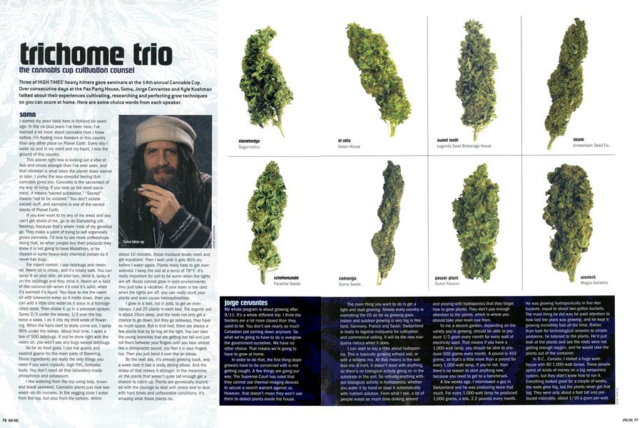 trichome trio