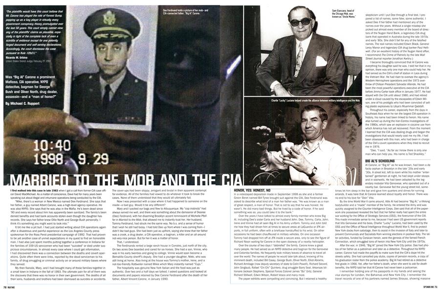 MARRIED TO THE MOB AND THE CIA