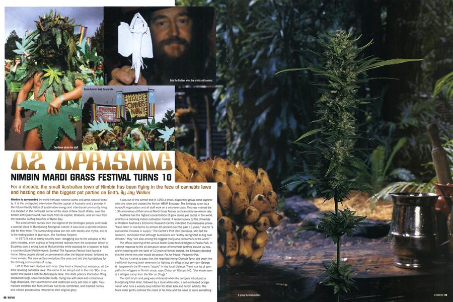 NIMBIN MARDI GRASS FESTIVAL TURNS 10