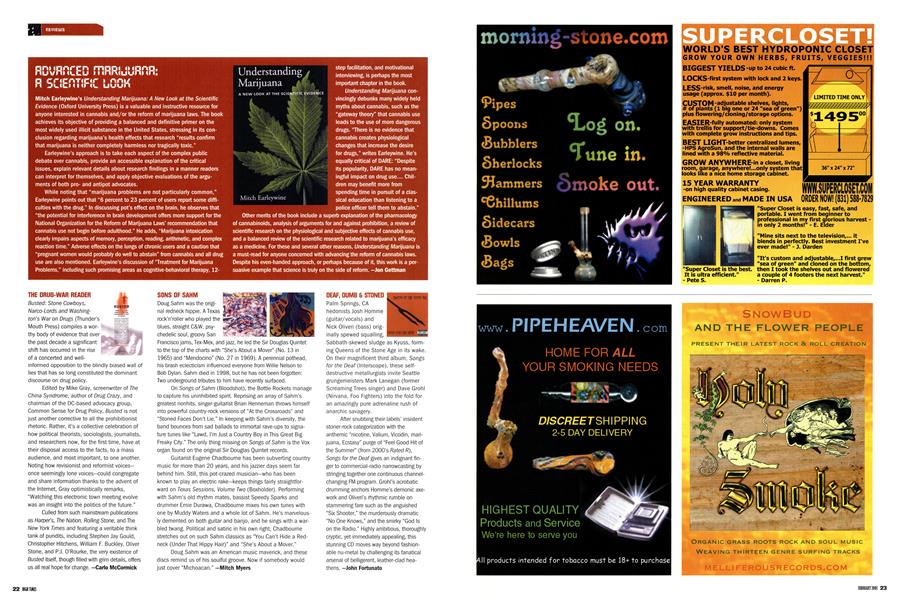 ADVANCED MARIJUANA: A SCIENTIFIC LOOK