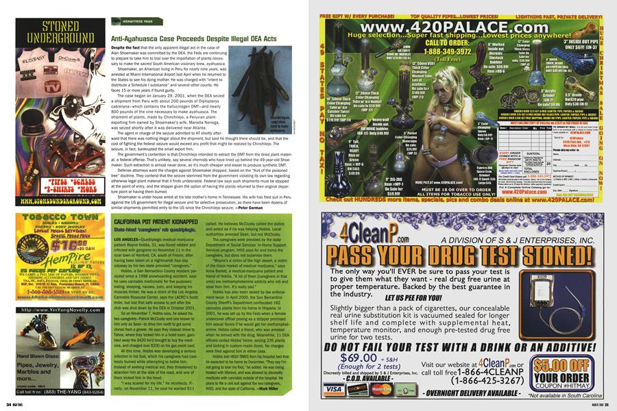 Anti-Ayahuasca Case Proceeds Despite Illegal DEA Acts