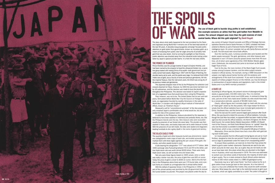 THE SPOILS OF WAR