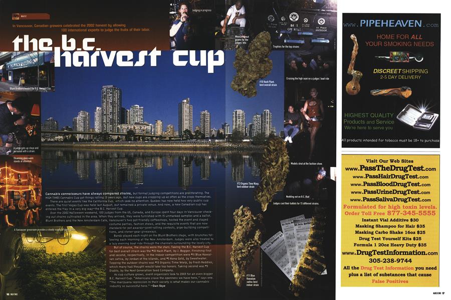 the b.c. harvest cup