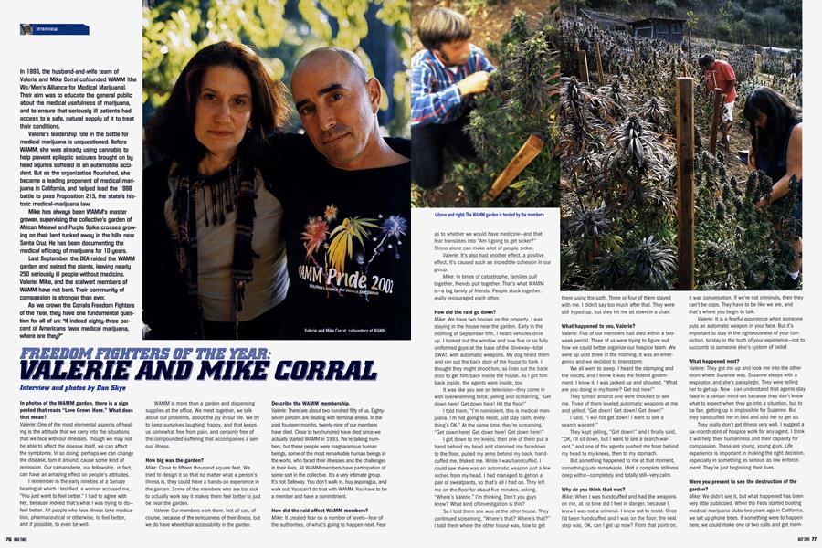 FREEDOM FIGHTERS OF THE YEAR: VALZRIE AND MIKE CORRAL