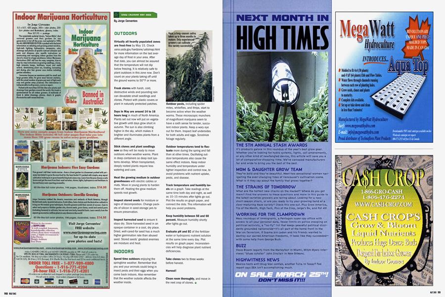 GROW CALENDAR MAY 2003