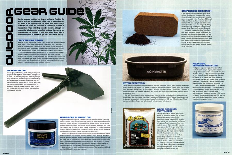 OUTDOOR GEAR GUIDE