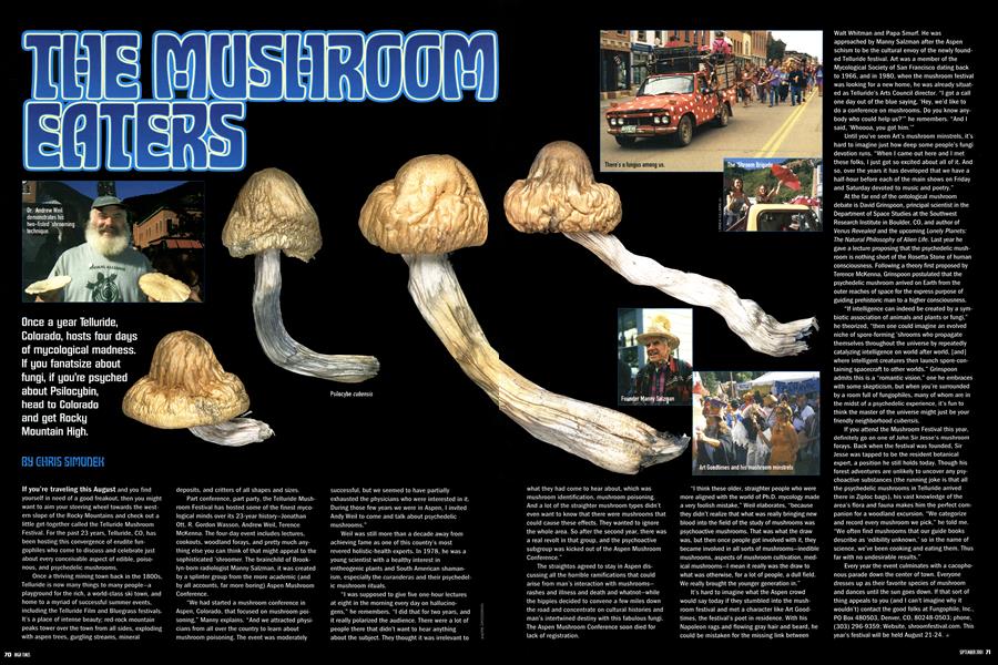 THE MUSHROOM EATERS
