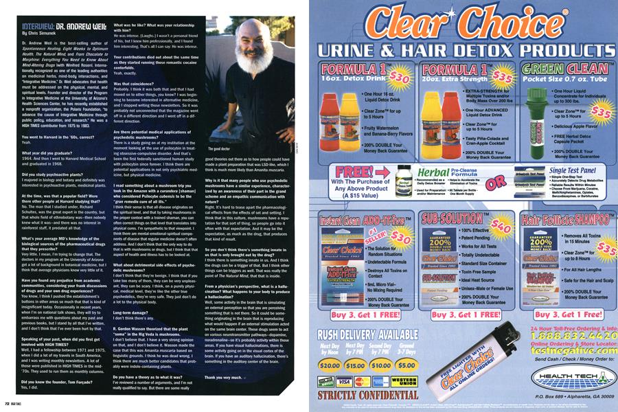 DR. ANDREW WEIL