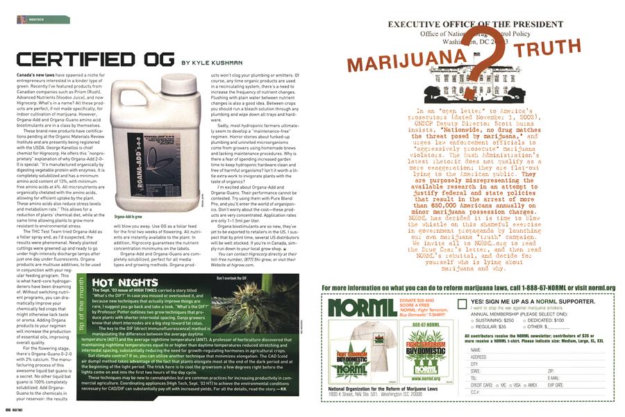 CERTIFIED OG