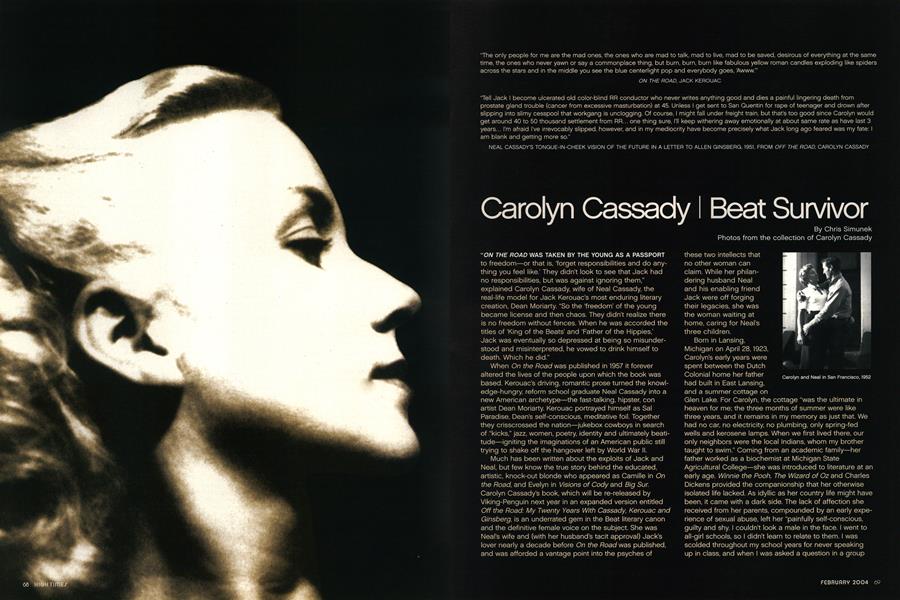 Carolyn Cassady | Beat Survivor