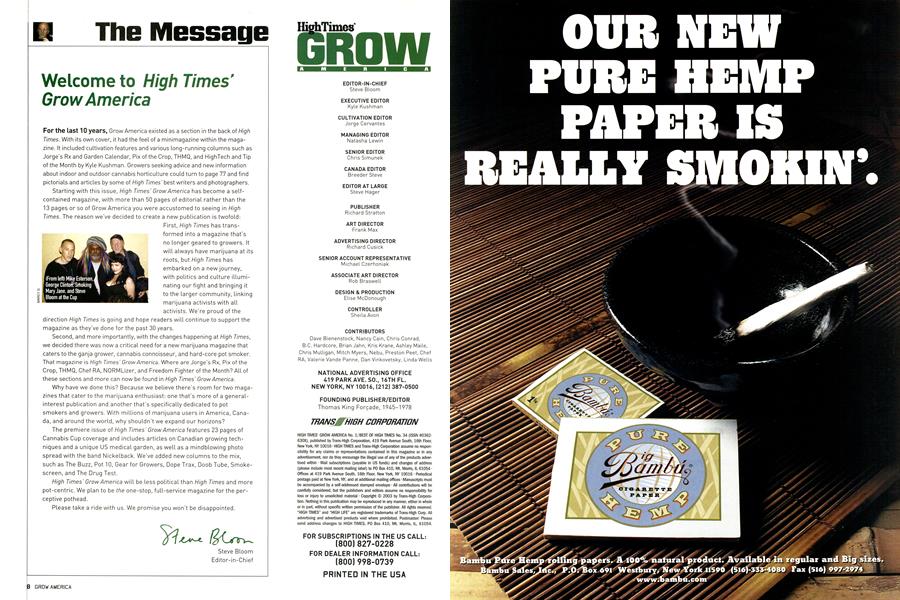Welcome to High Times' Grow America