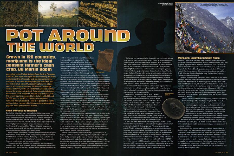 POT AROUND THE WORLD