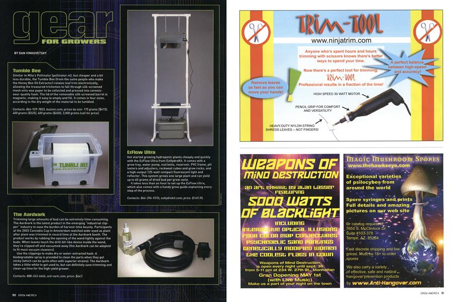 GEAR FOR GROWERS