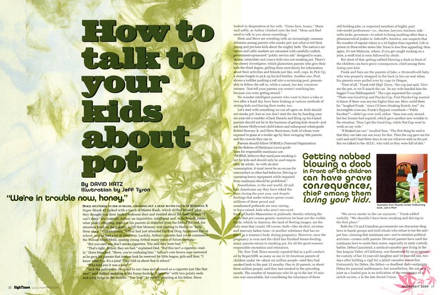 How to talk to your kids about pot