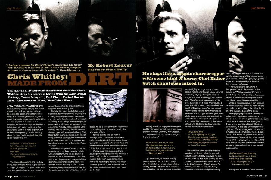 Chris Whitley: MADE FROM DIRT