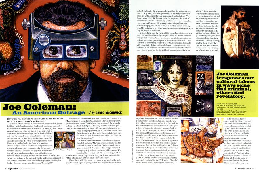 Joe Coleman: An American Outrage