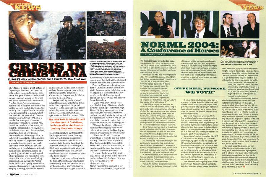 NORML 2004: A Conference of Heroes