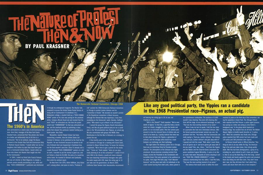 THE NATURE OF PROTEST THEN & NOW