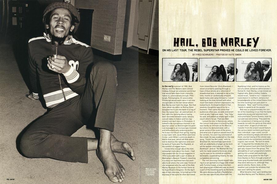 HAIL, BOB MARLEY