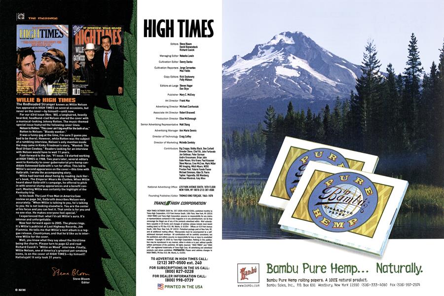 WILLIE & HIGH TIMES