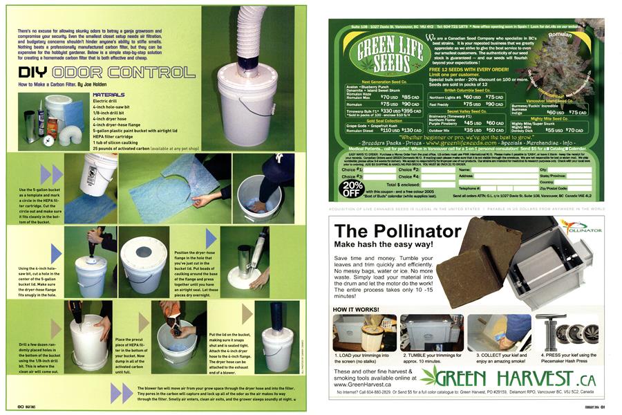DIY ODOR CONTROL