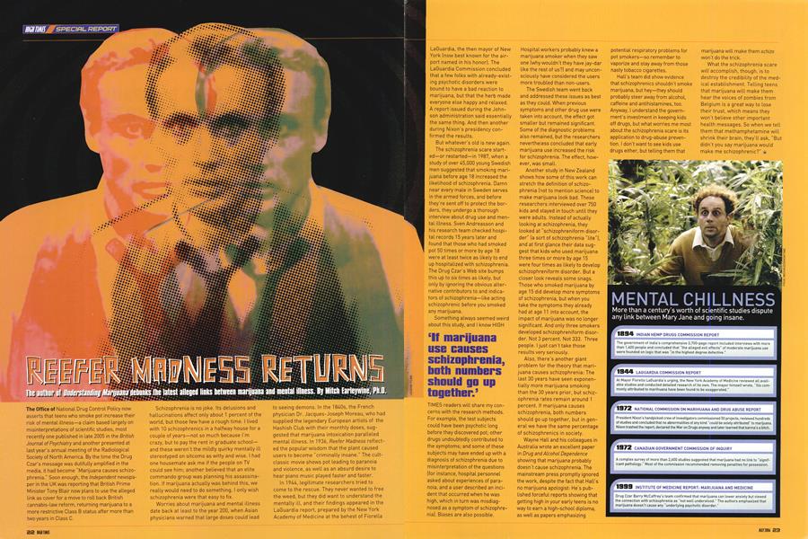 REEFER MADNESS RETURNS