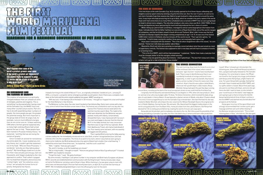THE FIRST WORLD MARIJUANA FILM FESTIVAL
