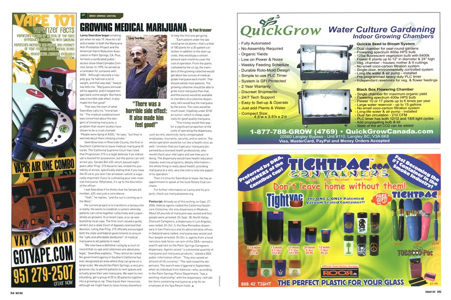 GROWING MEDICAL MARIJUANA