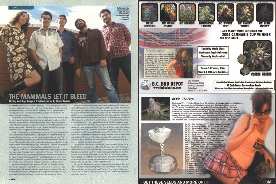THE MAMMALS LET IT BLEED