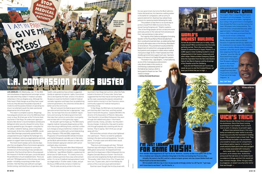 L.A. COMPASSION CLUBS BUSTED