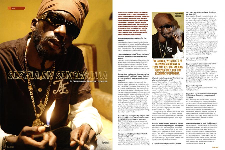 SIZZLA ON SINSEMILLA