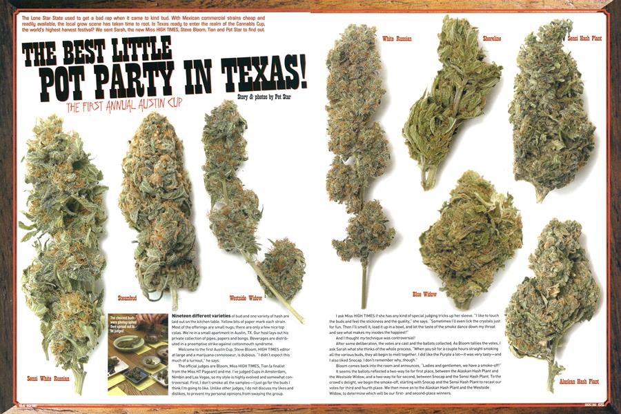THE BEST LITTLE POT PARTY IN TEXAS!