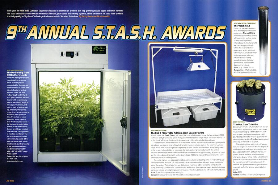 9TH ANNUAL S.T.A.S.H. AWARDS