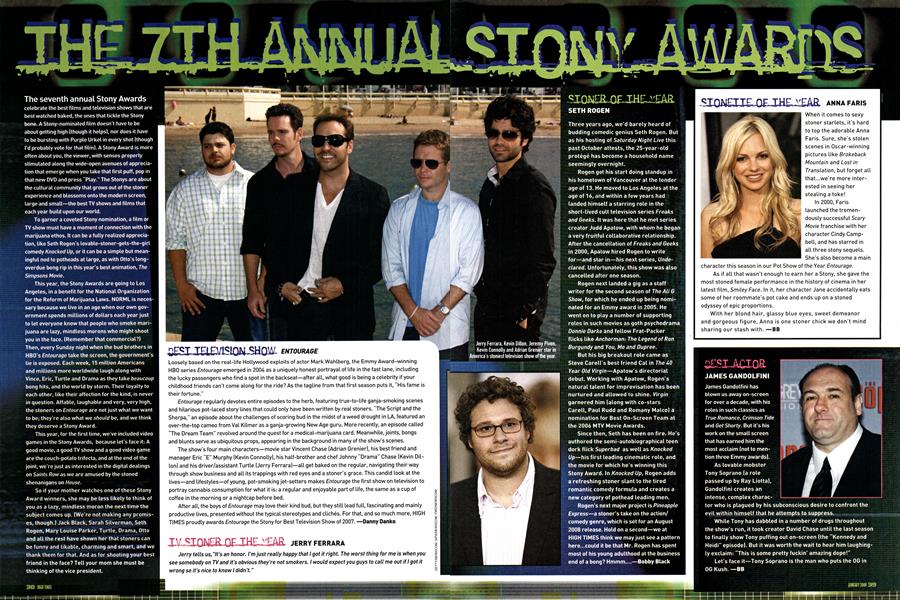 THE 7TH ANNUAL STONY AWARDS